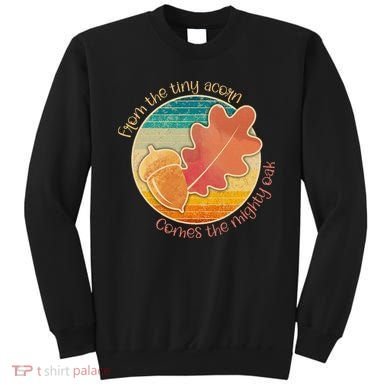 Acorn And Oak Leaf For Nature Lovers Sweatshirt