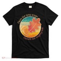 Acorn And Oak Leaf For Nature Lovers T-Shirt thumb 0