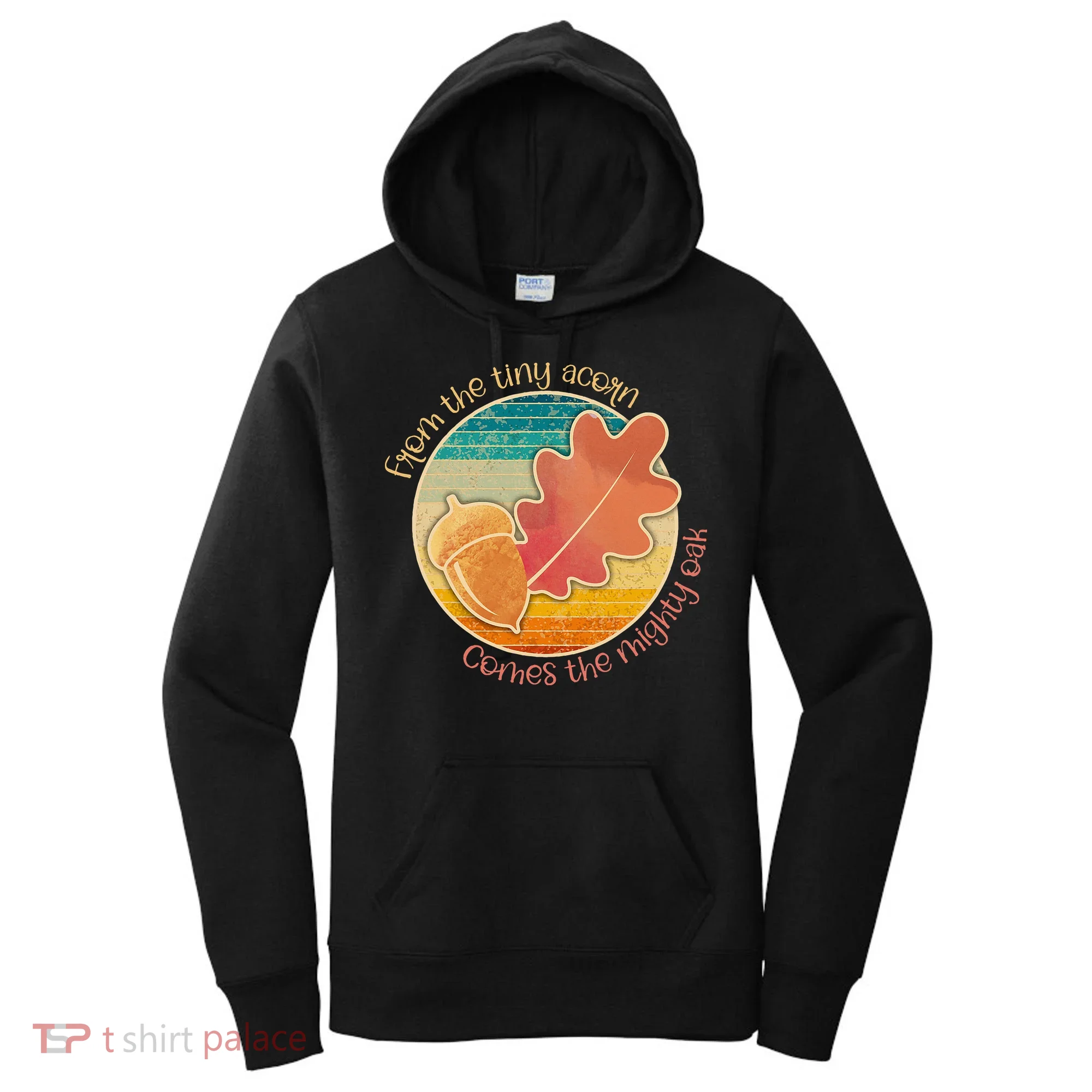 Acorn And Oak Leaf For Nature Lovers Women's Hoodie