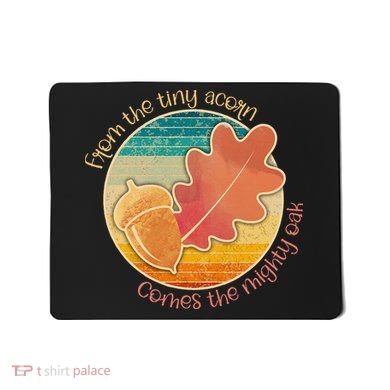 Acorn And Oak Leaf For Nature Lovers Mousepad