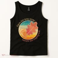 Acorn And Oak Leaf For Nature Lovers Tank Top thumb 2