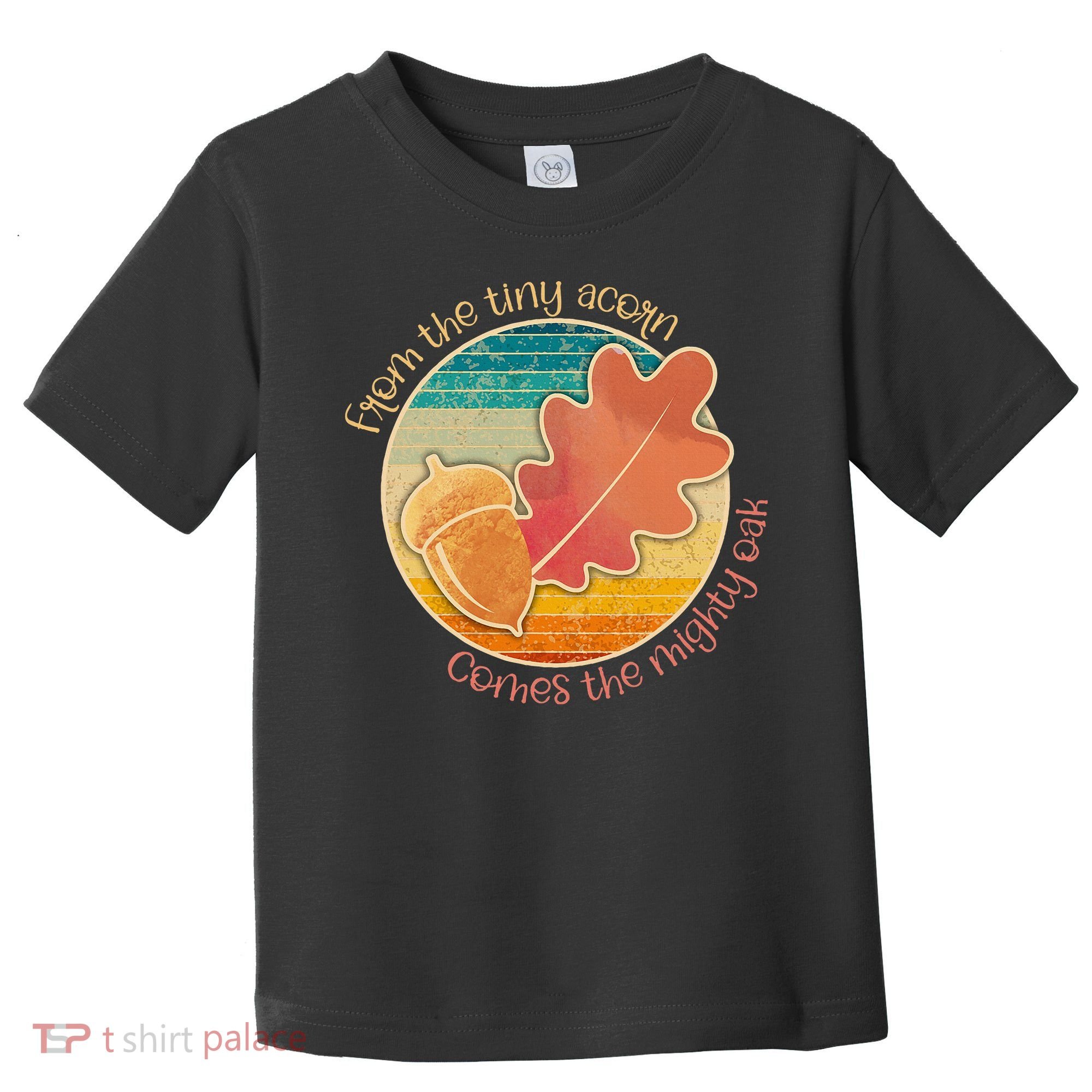 Acorn And Oak Leaf For Nature Lovers Toddler T-Shirt
