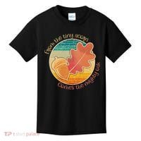 Acorn And Oak Leaf For Nature Lovers Kids T-Shirt thumb 0