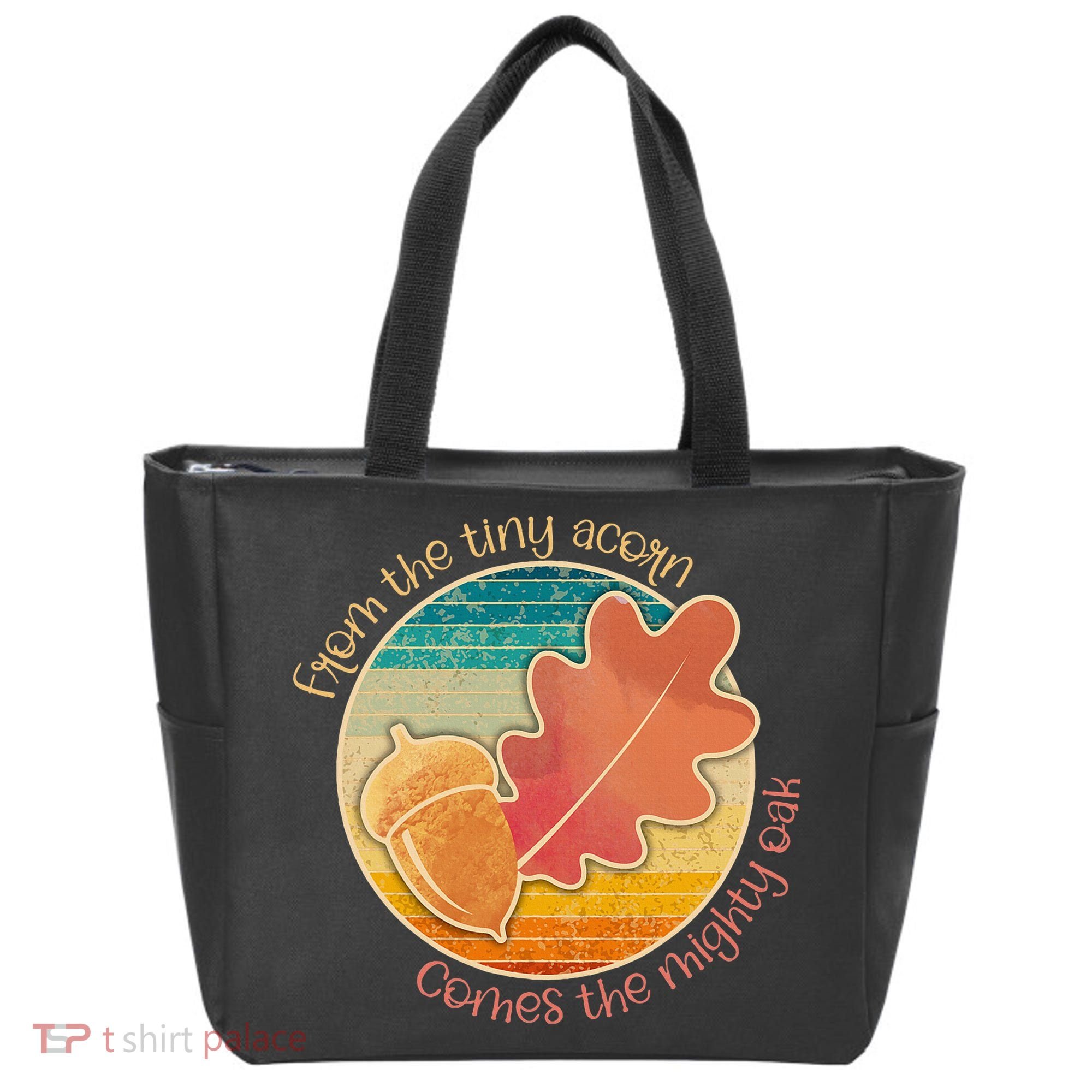 Acorn And Oak Leaf For Nature Lovers Tote Bag
