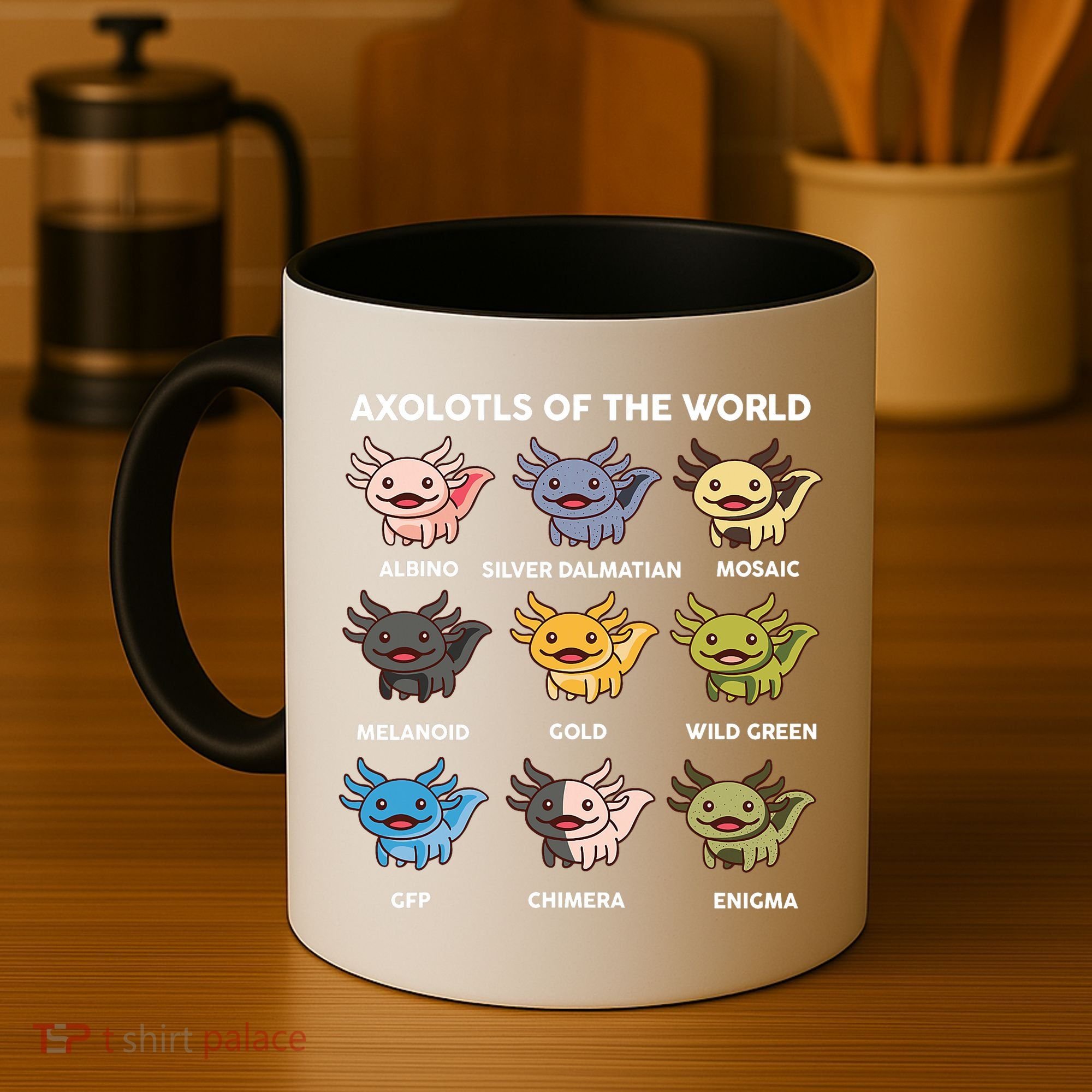 Axolotl-  Axolotl Of World  Coffee Mug