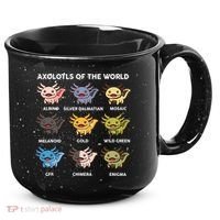 Axolotl-  Axolotl Of World  15oz Campfire Ceramic Mug thumb 0