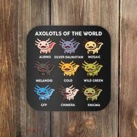 Axolotl-  Axolotl Of World  Coaster thumb 0