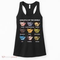 Axolotl-  Axolotl Of World  Women's Tank Top thumb 0