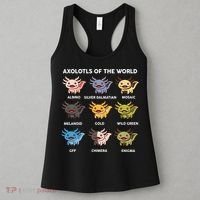 Axolotl-  Axolotl Of World  Women's Tank Top thumb 3