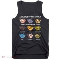 Axolotl-  Axolotl Of World  Tank Top thumb 0