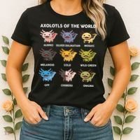 Axolotl-  Axolotl Of World  Women's T-Shirt thumb 2