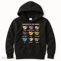 Axolotl-  Axolotl Of World  Kids Hoodie thumb 0