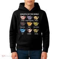 Axolotl-  Axolotl Of World  Kids Hoodie thumb 4