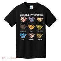Axolotl-  Axolotl Of World  Kids T-Shirt thumb 0