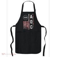 AOC Alexandria Ocasio Cortez 2028 For President Election Apron thumb 0