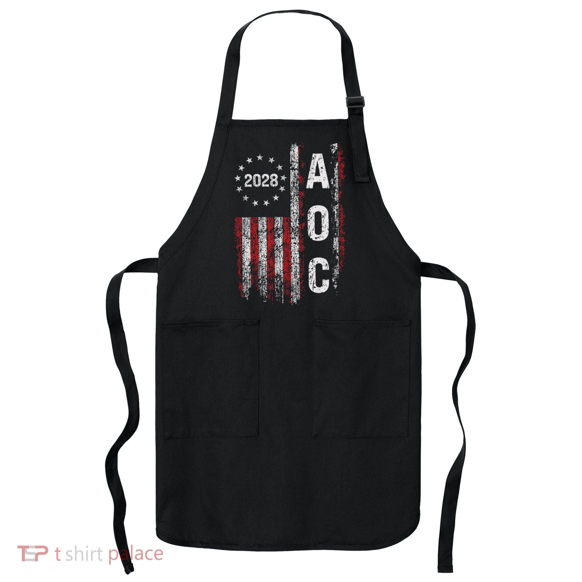 AOC Alexandria Ocasio Cortez 2028 For President Election Apron