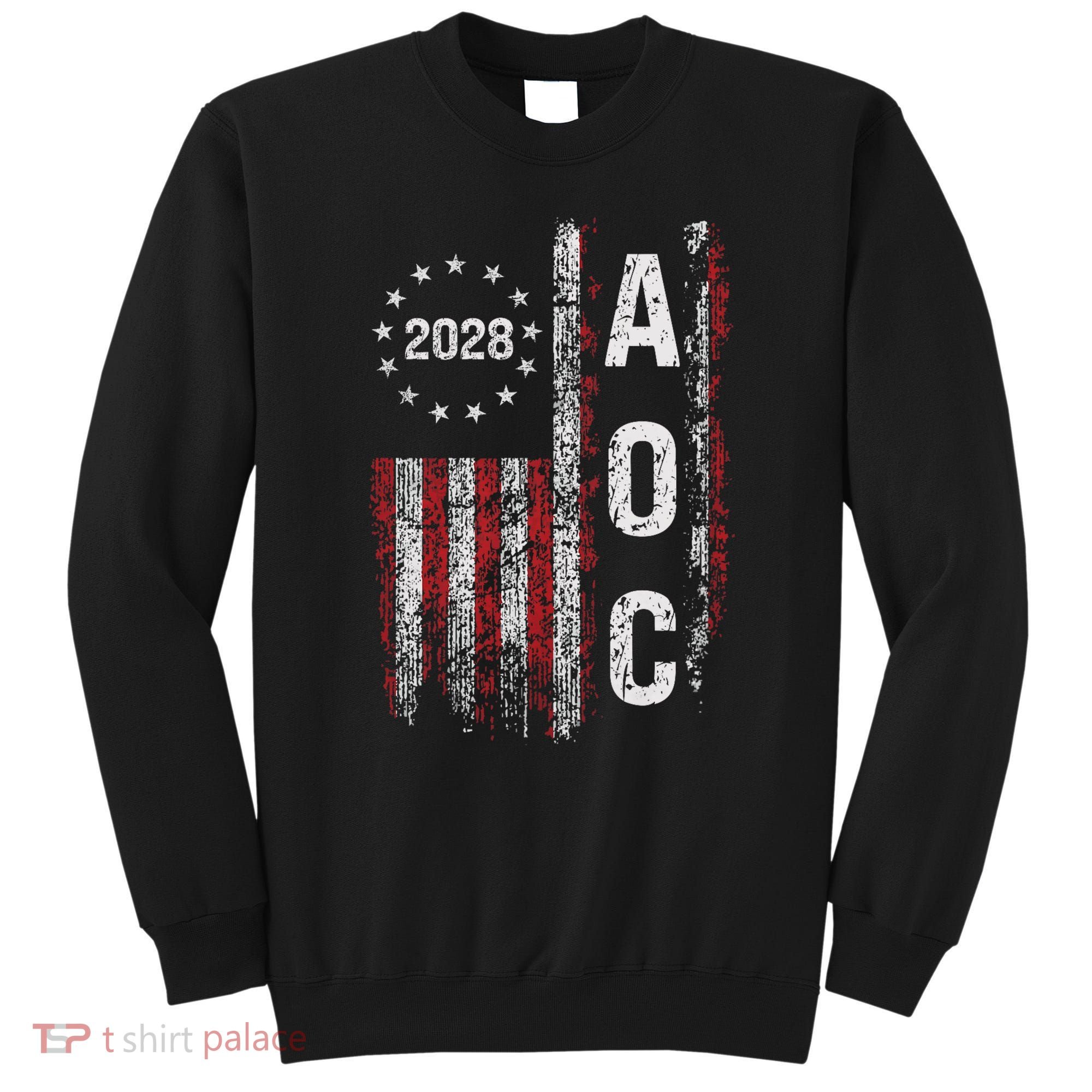 AOC Alexandria Ocasio Cortez 2028 For President Election Sweatshirt