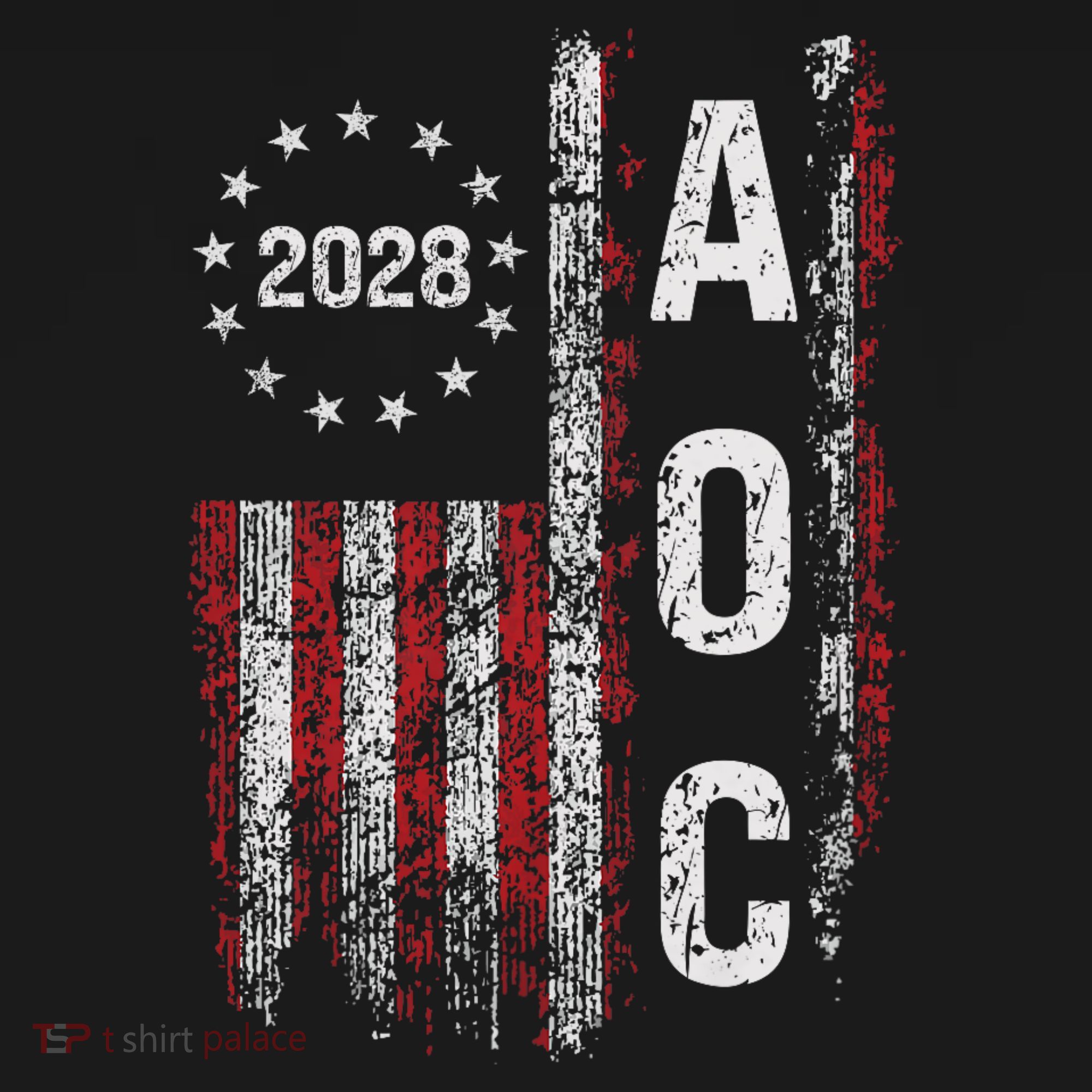 AOC Alexandria Ocasio Cortez 2028 For President Election Women's Hoodie