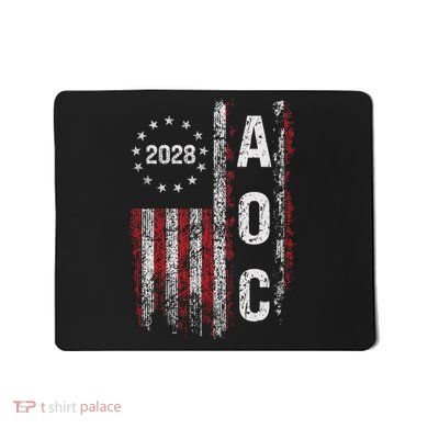 AOC Alexandria Ocasio Cortez 2028 For President Election Mousepad