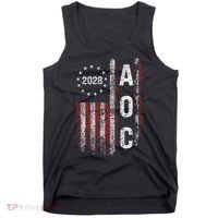 AOC Alexandria Ocasio Cortez 2028 For President Election Tank Top thumb 0