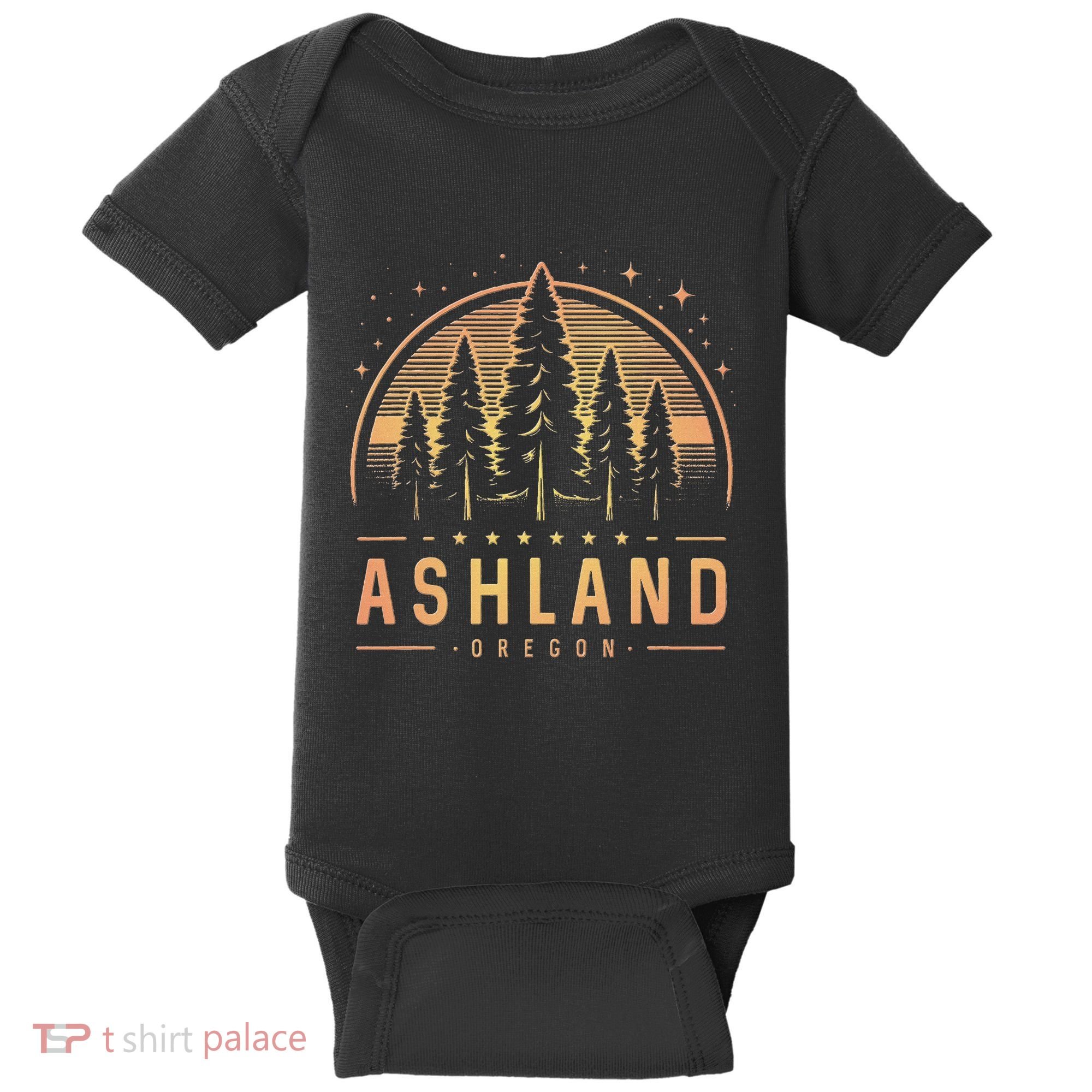 Ashland Ashland Oregon Ashland Or Trekking Baby Bodysuit