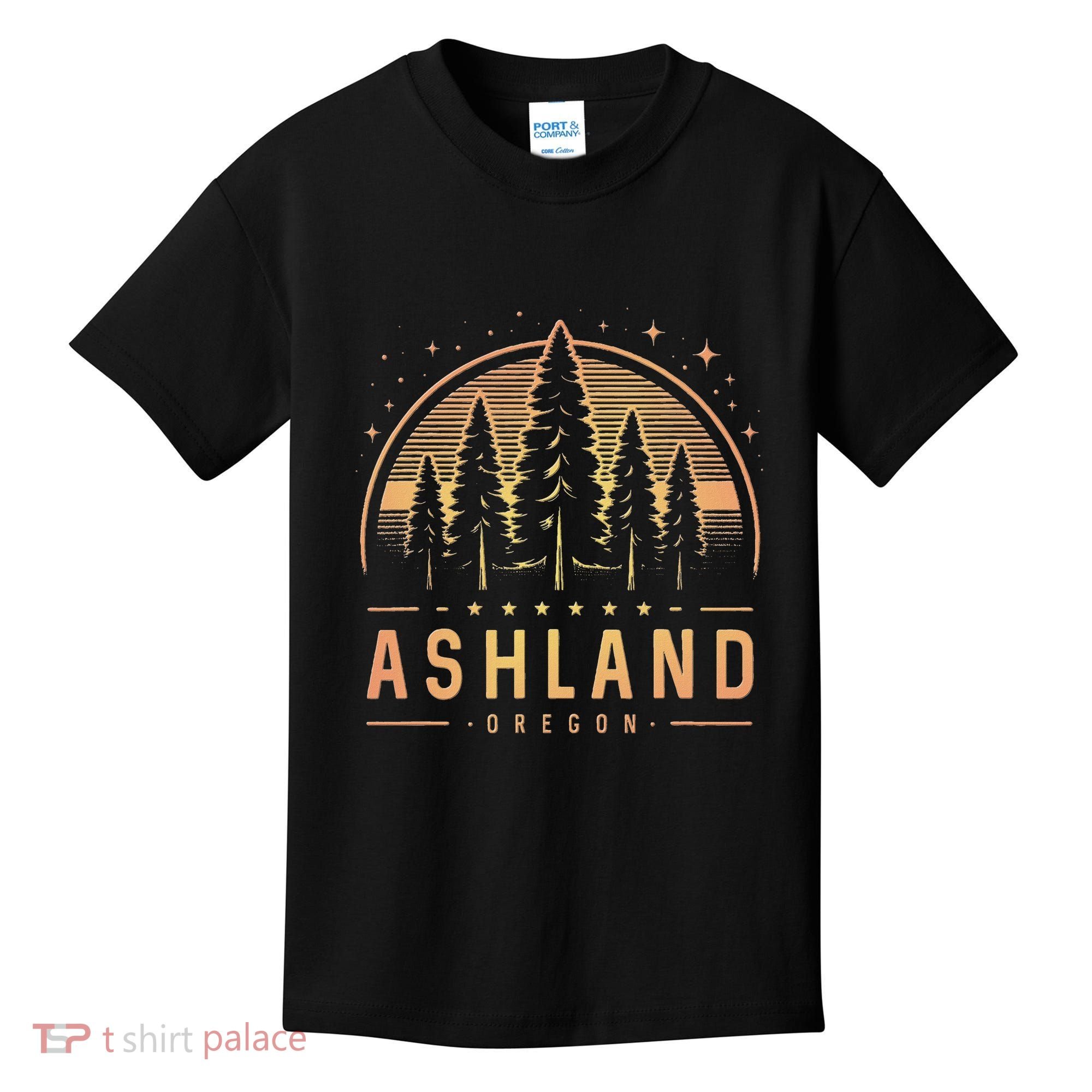 Ashland Ashland Oregon Ashland Or Trekking Kids T-Shirt