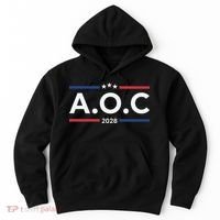 AOC Alexandria Ocasio Cortez 2028 For President Election  Hoodie thumb 0