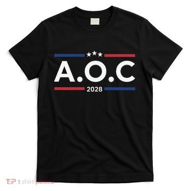 AOC Alexandria Ocasio Cortez 2028 For President Election  T-Shirt
