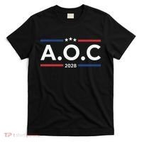 AOC Alexandria Ocasio Cortez 2028 For President Election  T-Shirt thumb 0