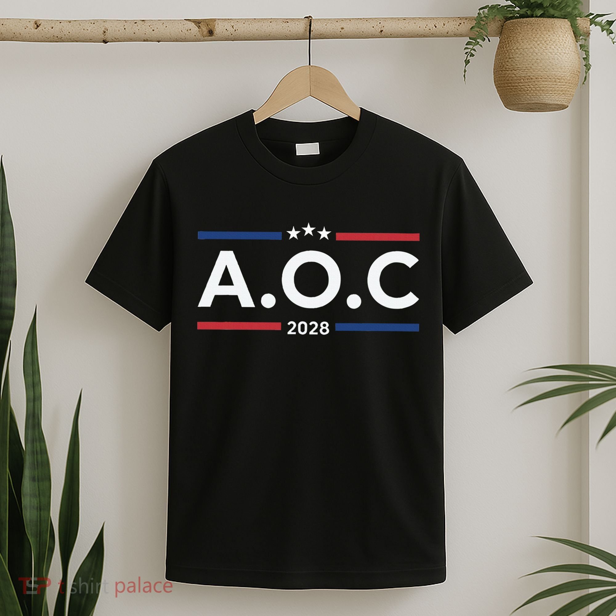 AOC Alexandria Ocasio Cortez 2028 For President Election  T-Shirt