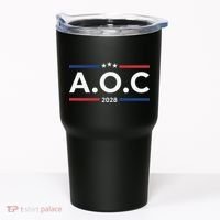AOC Alexandria Ocasio Cortez 2028 For President Election  Tumbler thumb 0