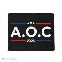 AOC Alexandria Ocasio Cortez 2028 For President Election  Mousepad thumb 0