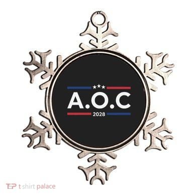 AOC Alexandria Ocasio Cortez 2028 For President Election  Ornament