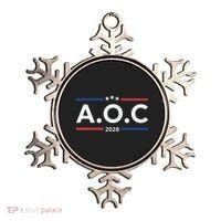 AOC Alexandria Ocasio Cortez 2028 For President Election  Ornament thumb 0