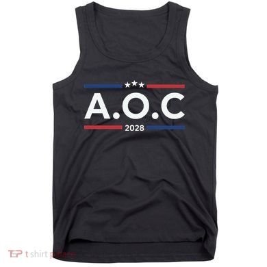 AOC Alexandria Ocasio Cortez 2028 For President Election  Tank Top