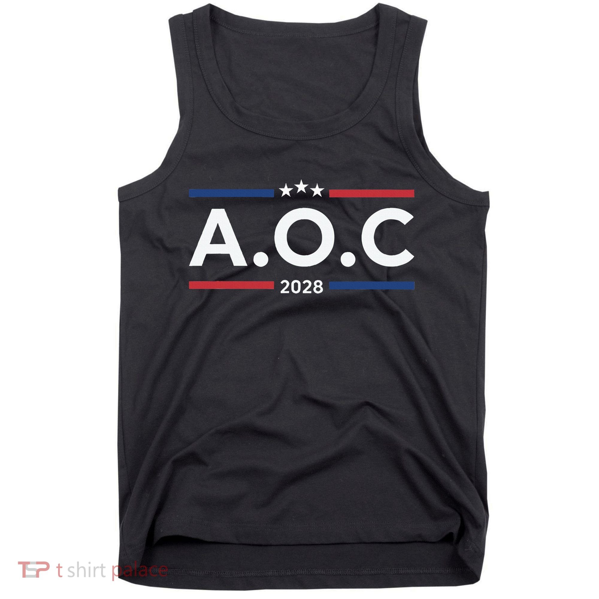 AOC Alexandria Ocasio Cortez 2028 For President Election  Tank Top