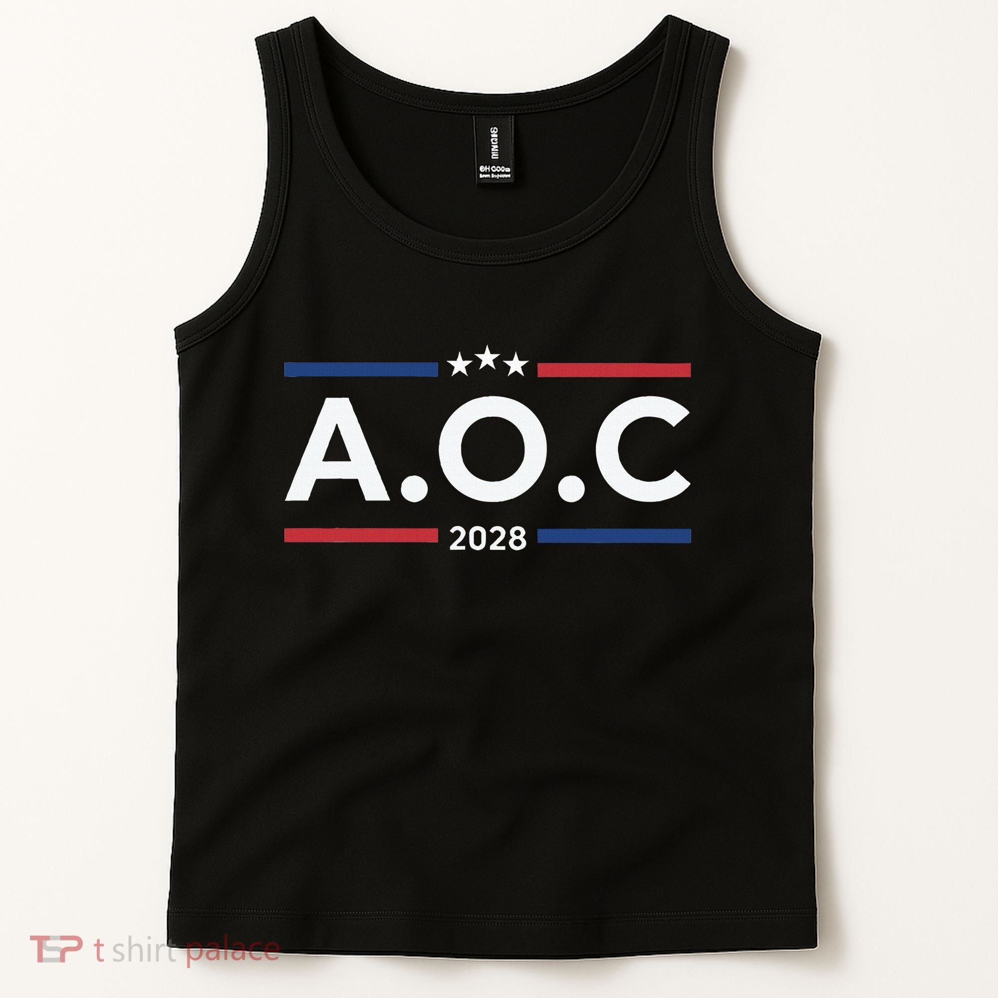 AOC Alexandria Ocasio Cortez 2028 For President Election  Tank Top