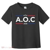 AOC Alexandria Ocasio Cortez 2028 For President Election  Toddler T-Shirt thumb 0