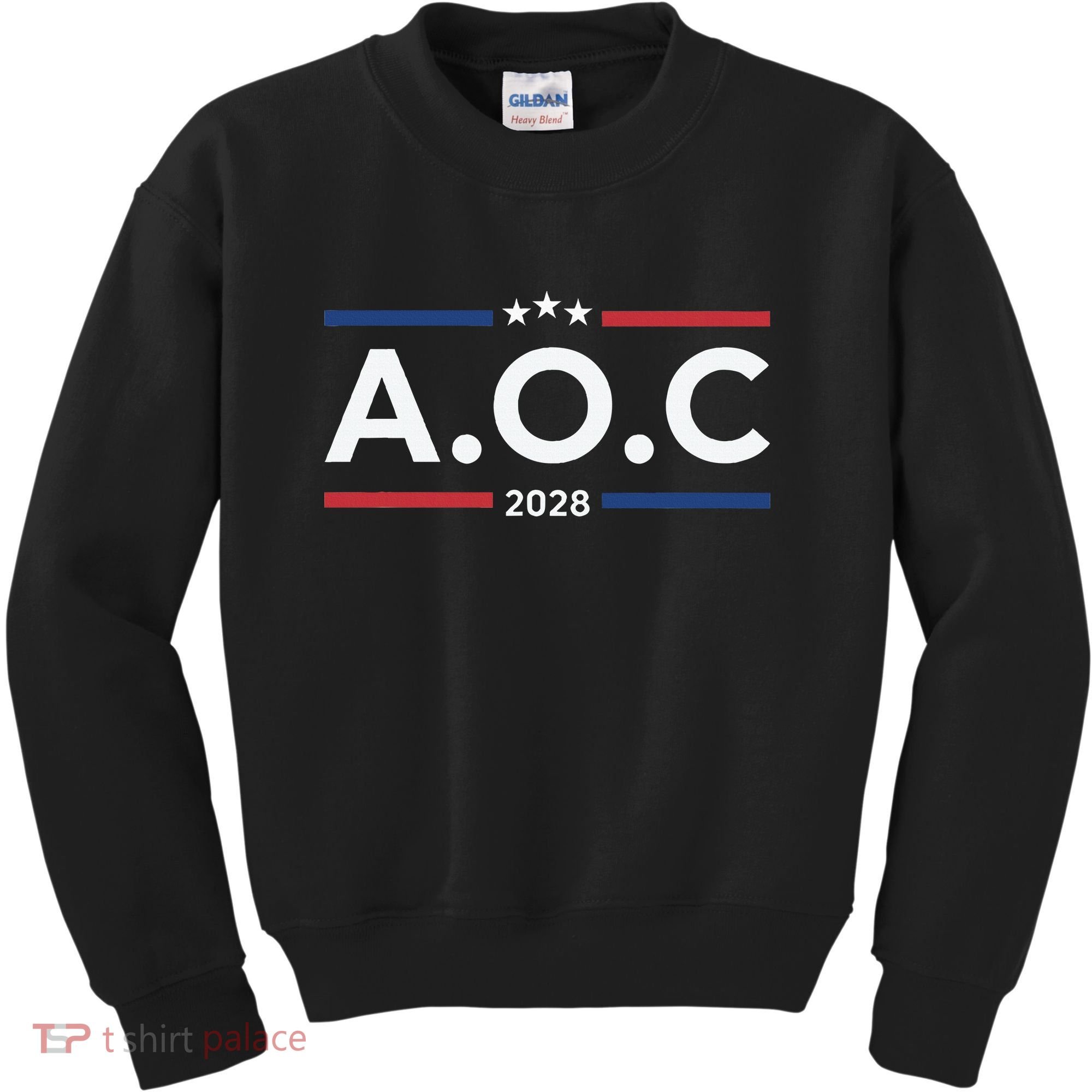 AOC Alexandria Ocasio Cortez 2028 For President Election  Kids Sweatshirt
