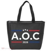 AOC Alexandria Ocasio Cortez 2028 For President Election  Tote Bag thumb 0