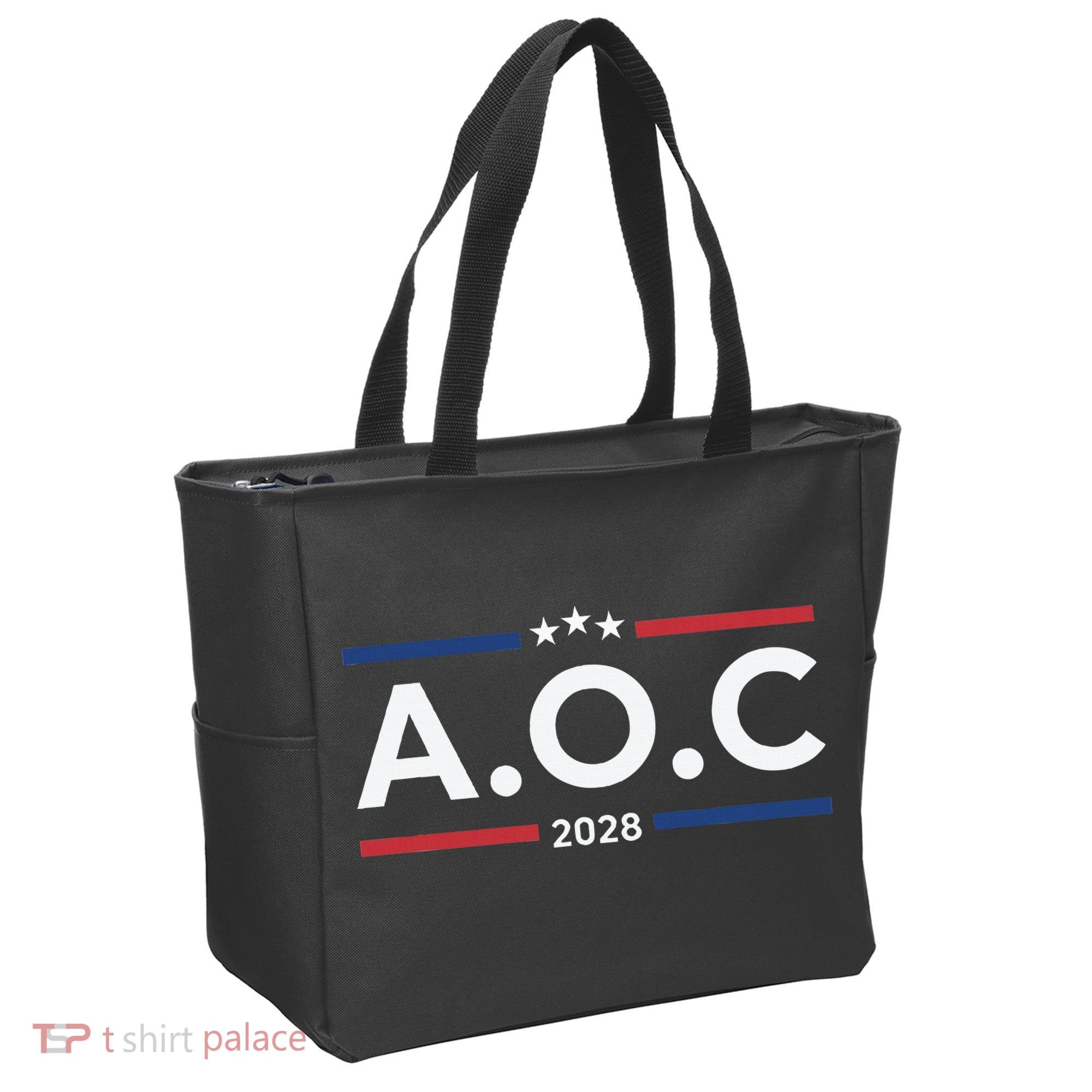 AOC Alexandria Ocasio Cortez 2028 For President Election  Tote Bag