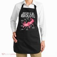 Axolotl Anatomy Of Axolotl Science Pet Axolotl Lover Apron thumb 2