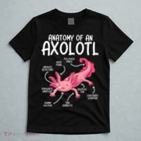 Axolotl Anatomy Of Axolotl Science Pet Axolotl Lover T-Shirt thumb 5
