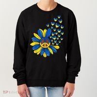 Autism Awareness Peace Sunflower Women's Sweatshirt thumb 0