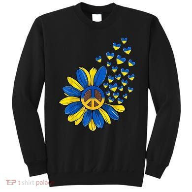 Autism Awareness Peace Sunflower Sweatshirt