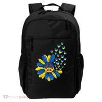 Autism Awareness Peace Sunflower Backpack thumb 0