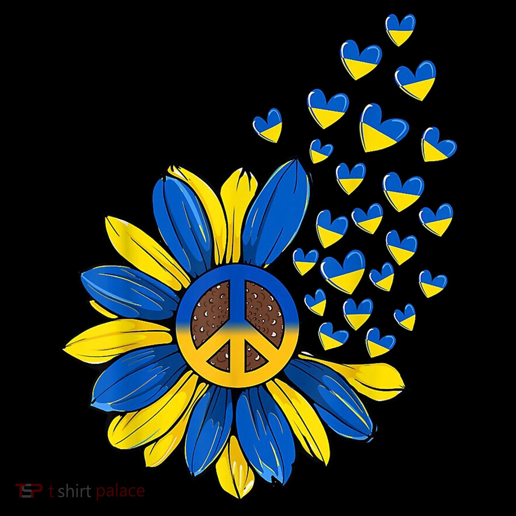 Autism Awareness Peace Sunflower Women's Hoodie
