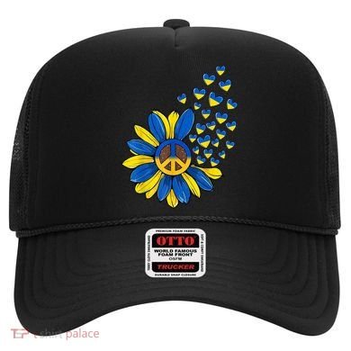 Autism Awareness Peace Sunflower Hat
