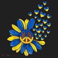Autism Awareness Peace Sunflower Hat thumb 2