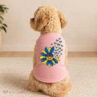 Autism Awareness Peace Sunflower Doggie Tank thumb 2